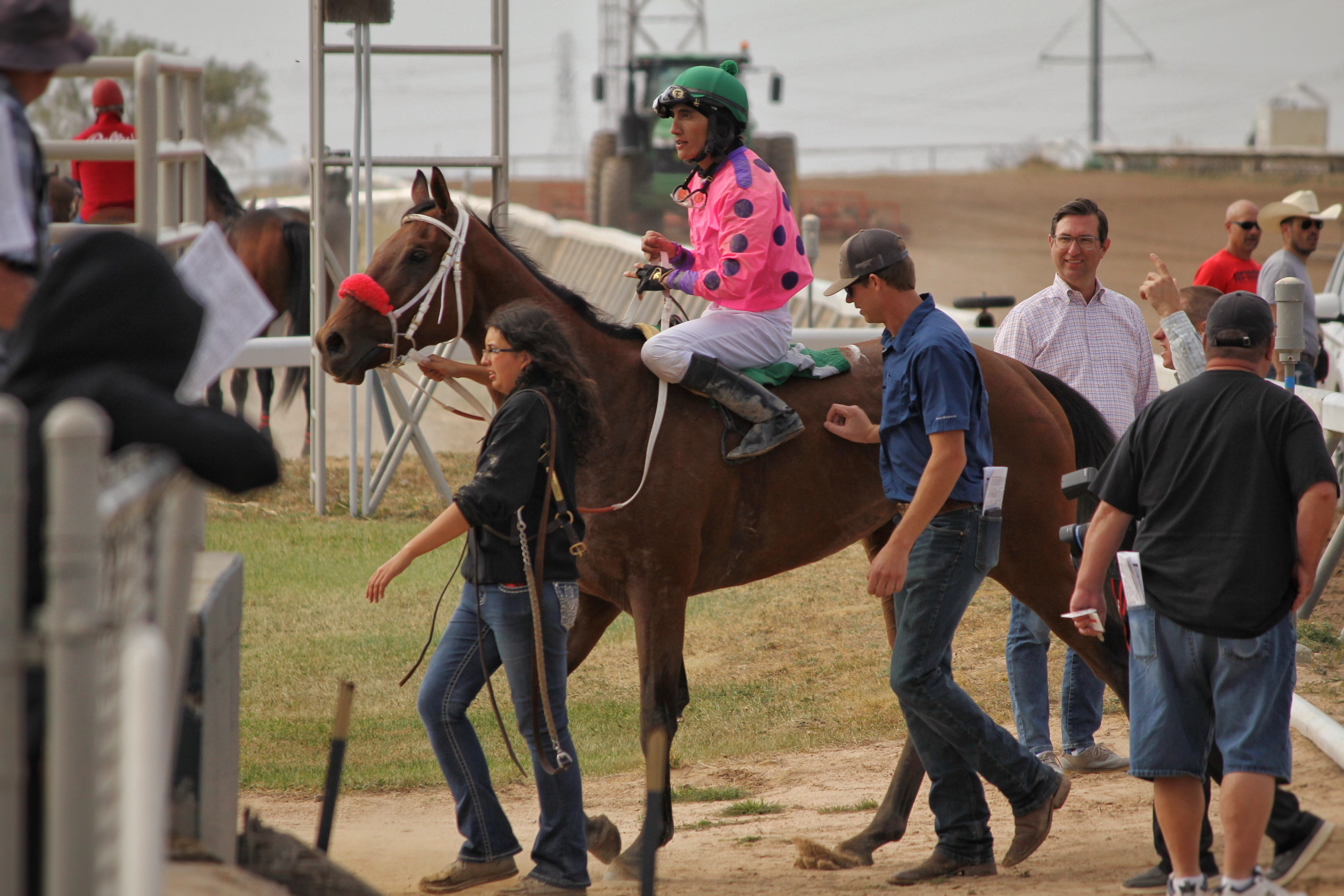 "Into the Winner's Circle" (October 1, 2021 - Arapahoe Park, Aurora, CO), Lillian Davis