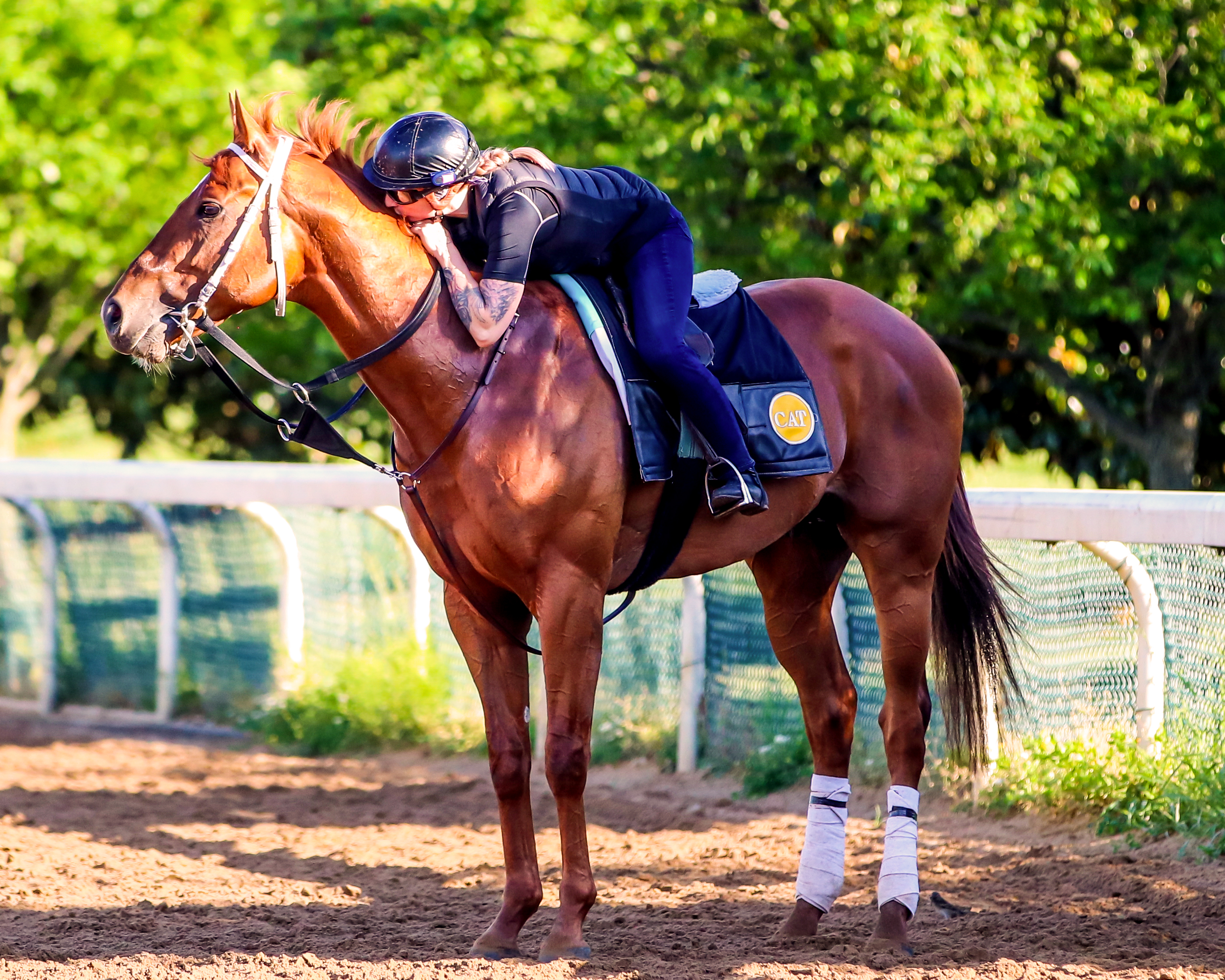 "A Special Moment" (May 16, 2022 - Keeneland Race Track, Lexington, KY), Cathy Allinikov