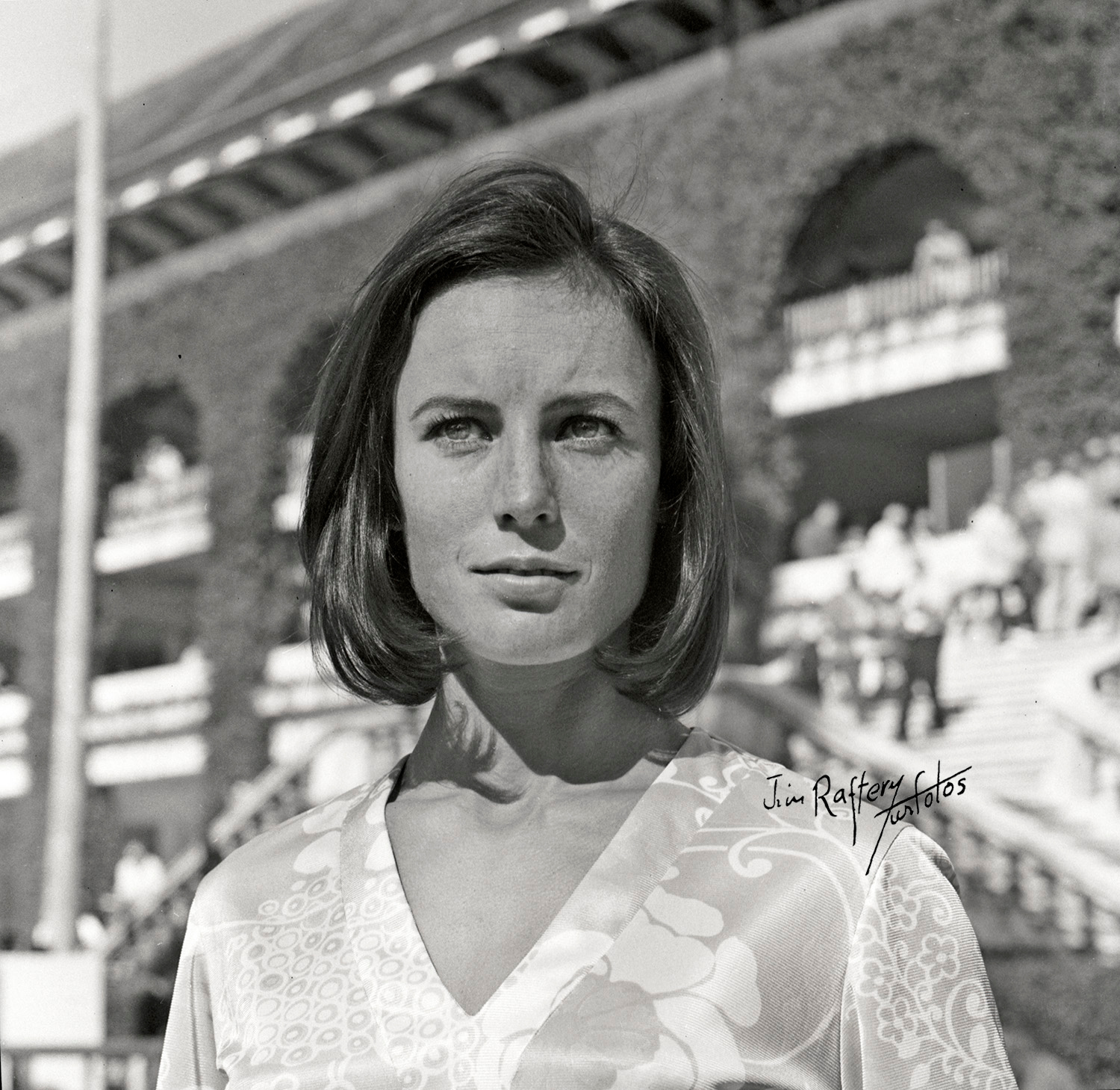 Robyn Smith, jockey, at Hialeah Park, Feb. 27, 1970 (Jim Raftery Turfotos)