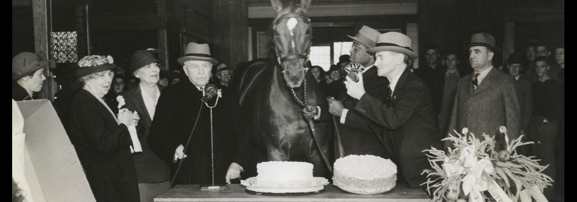 Man o' War's birthday party.  Credit: TurfPix