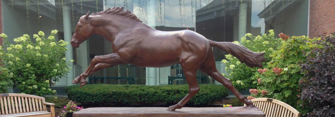 1974.1.3: Secretariat, John Skeaping (1901-1980), 1974, Bronze, Gift: Paul Mellon 