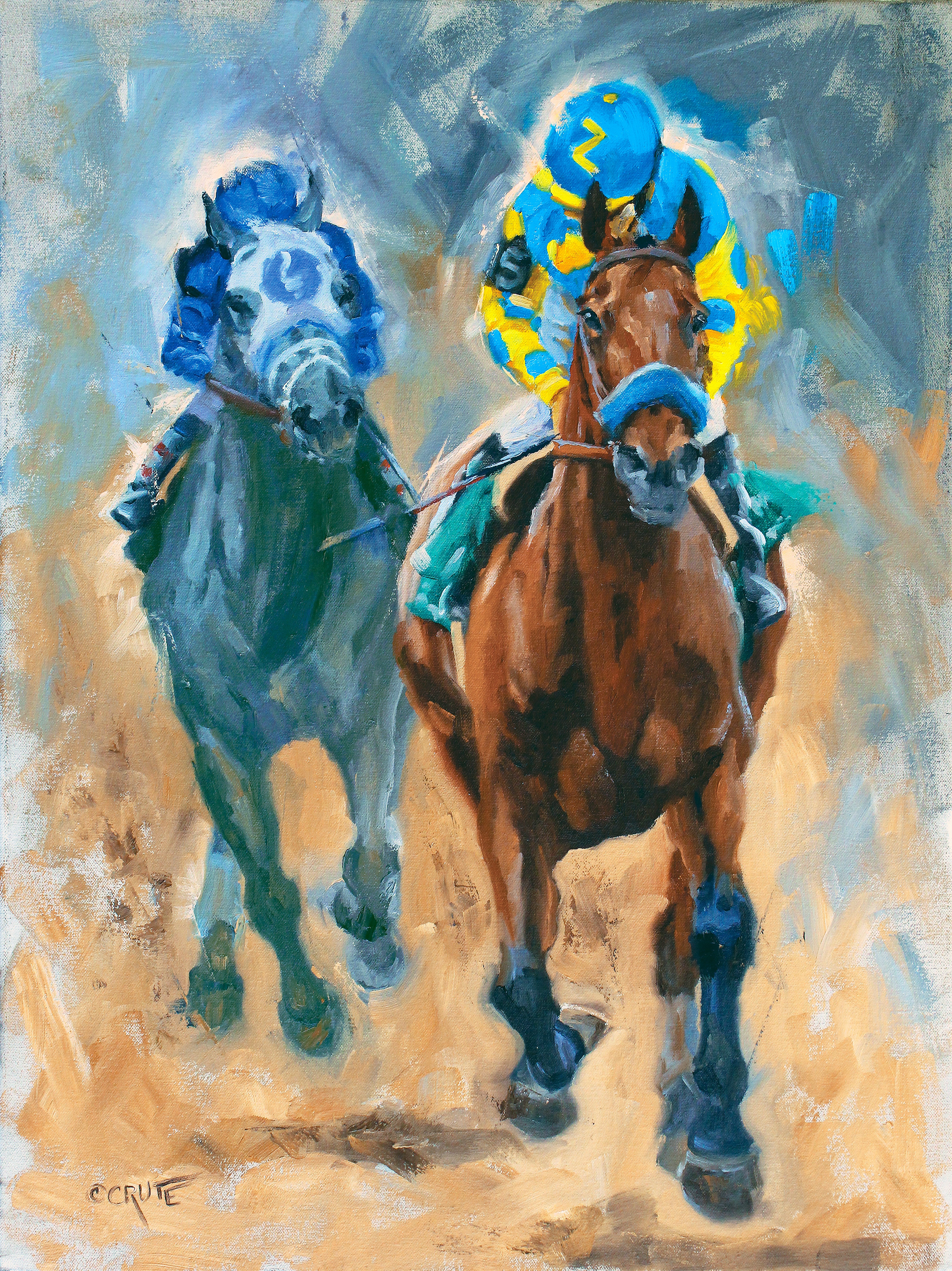 American Pharoah (Sharon Crute)