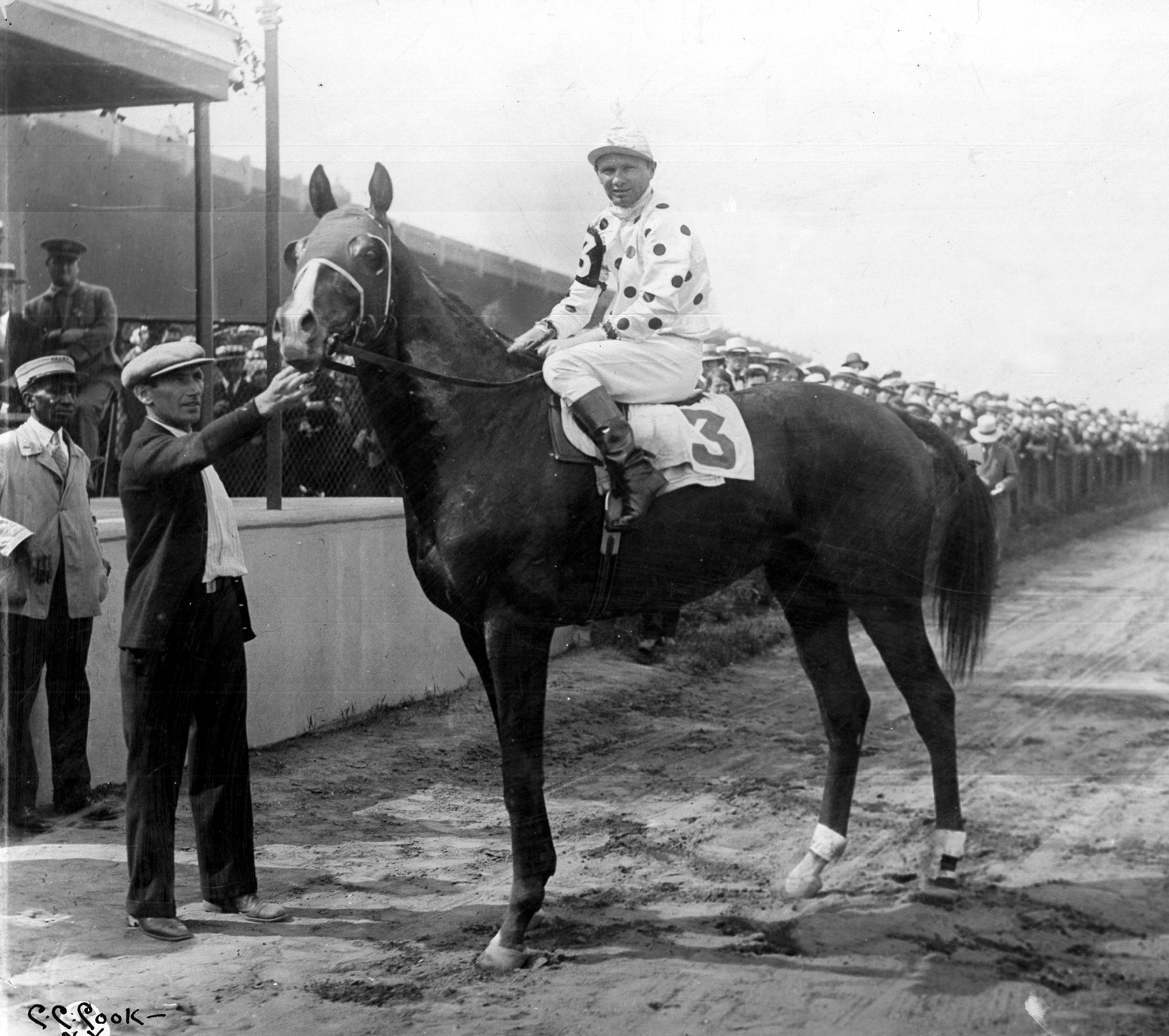 Gallant Fox with Earl Sande up, 1930 (C.C. Cook/Museum Collection)