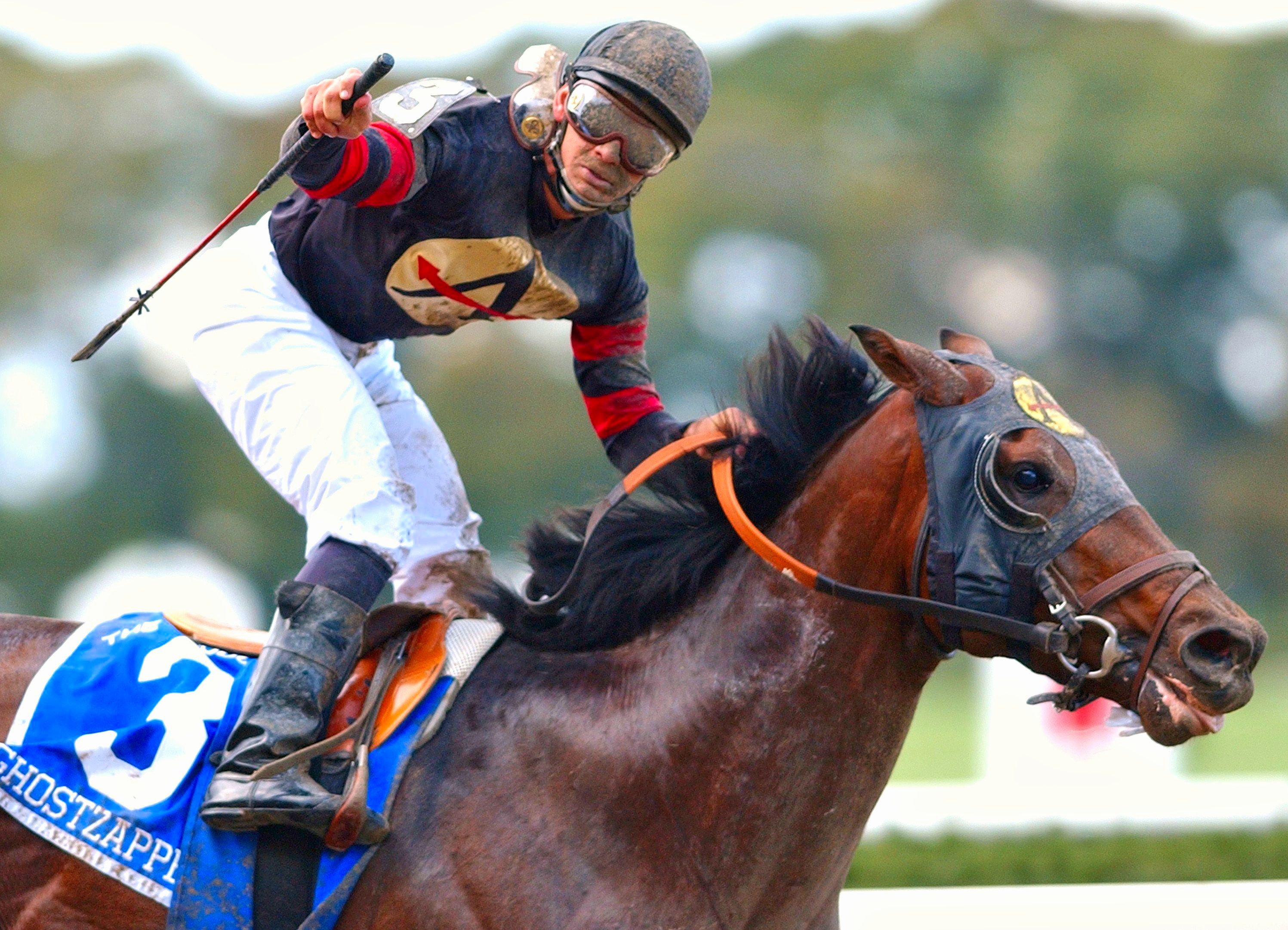 Ghostzapper, Javier Castellano up (NYRA)