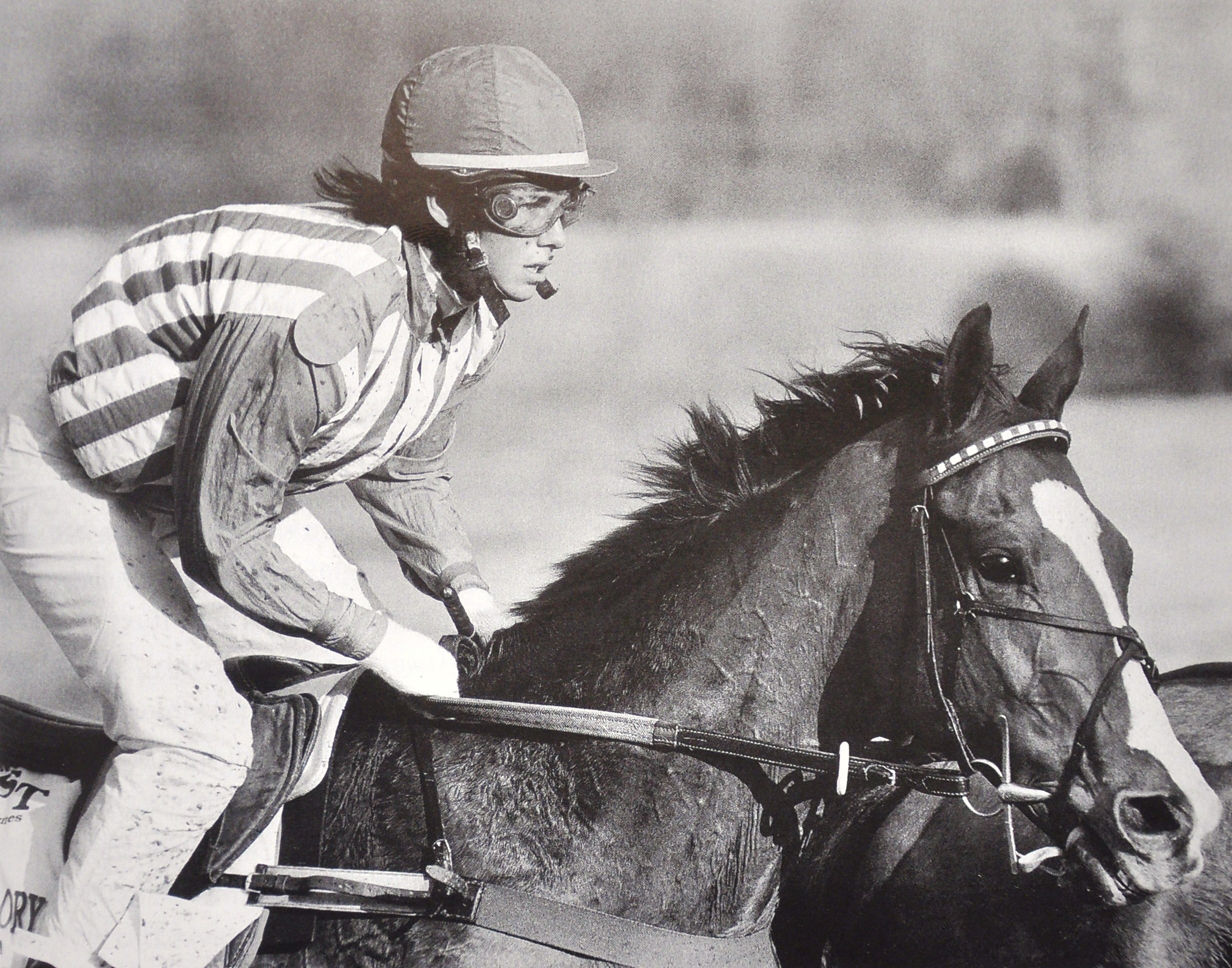 Lonesome Glory, Blythe Miller up (National Steeplechase Association)