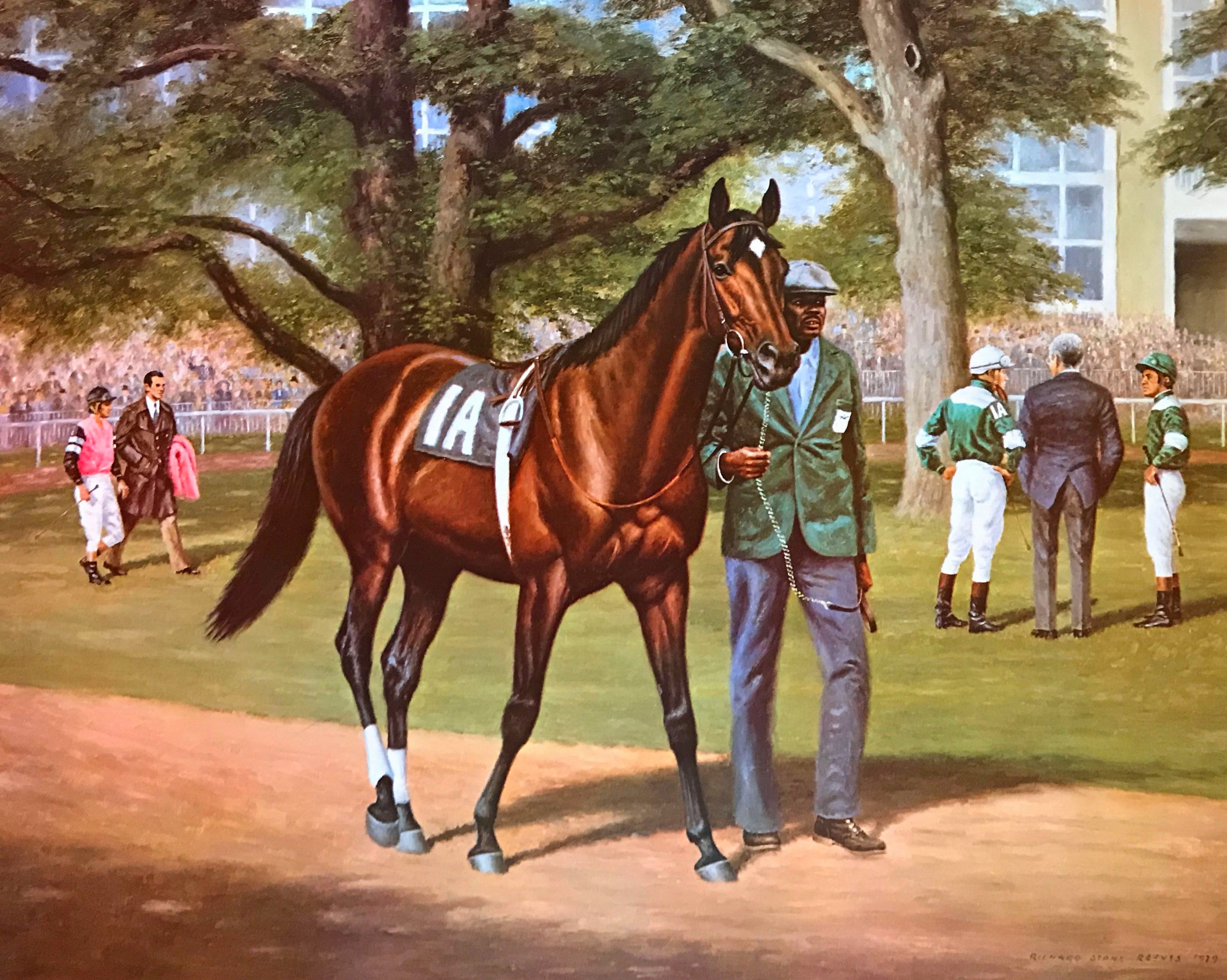 Painting of Waya by Richard Stone Reeves