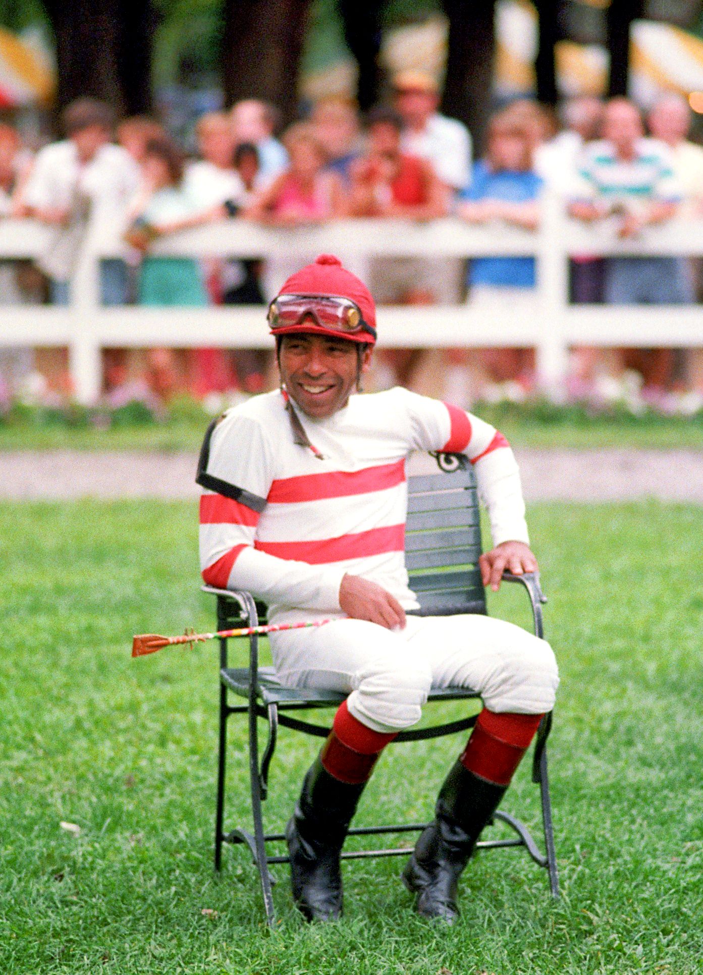 Angel Cordero, Jr. at Saratoga (Barbara D. Livingston)