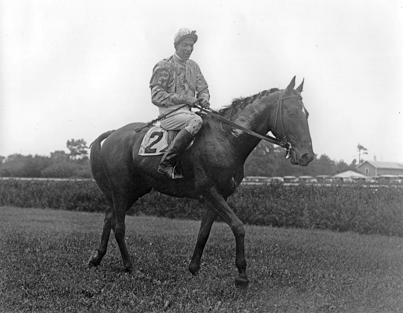 Carroll Bassett and Battleship (Keeneland Library Morgan Collection/Museum Collection)