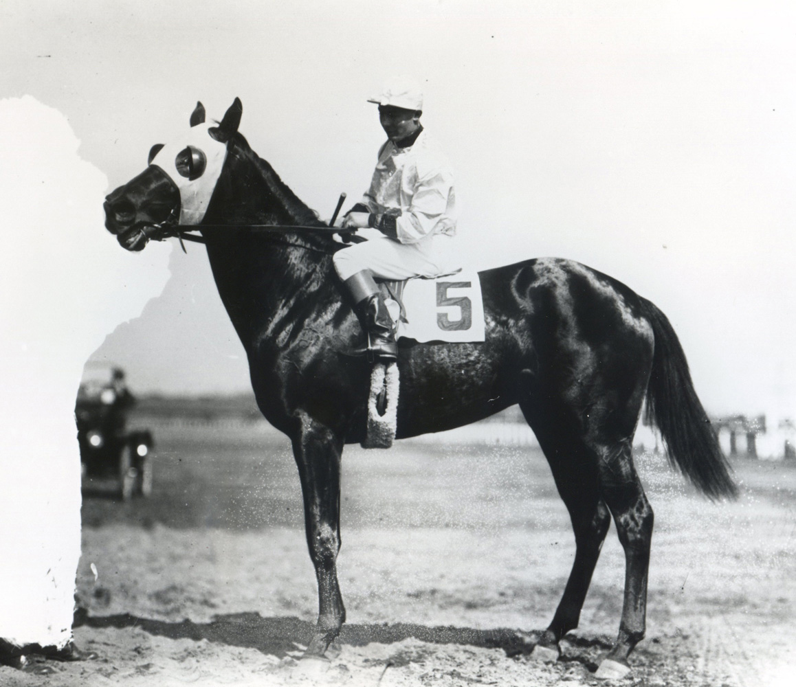 Laverne Fator and Zev (Keeneland Library Cook Collection/Museum Collection)