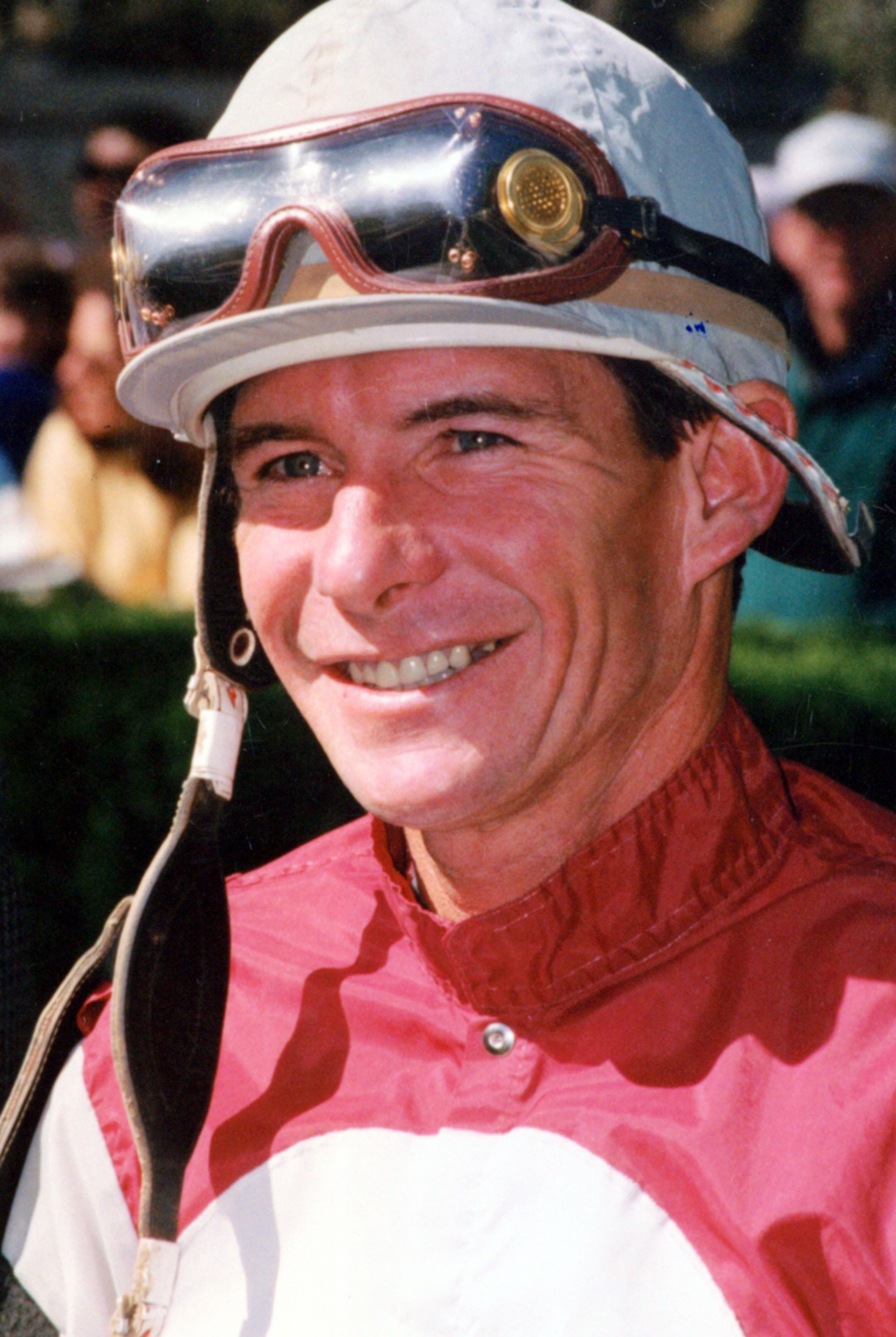 Craig Perret at Keeneland on Ashland Stakes Day, 1994 (Keeneland Association)