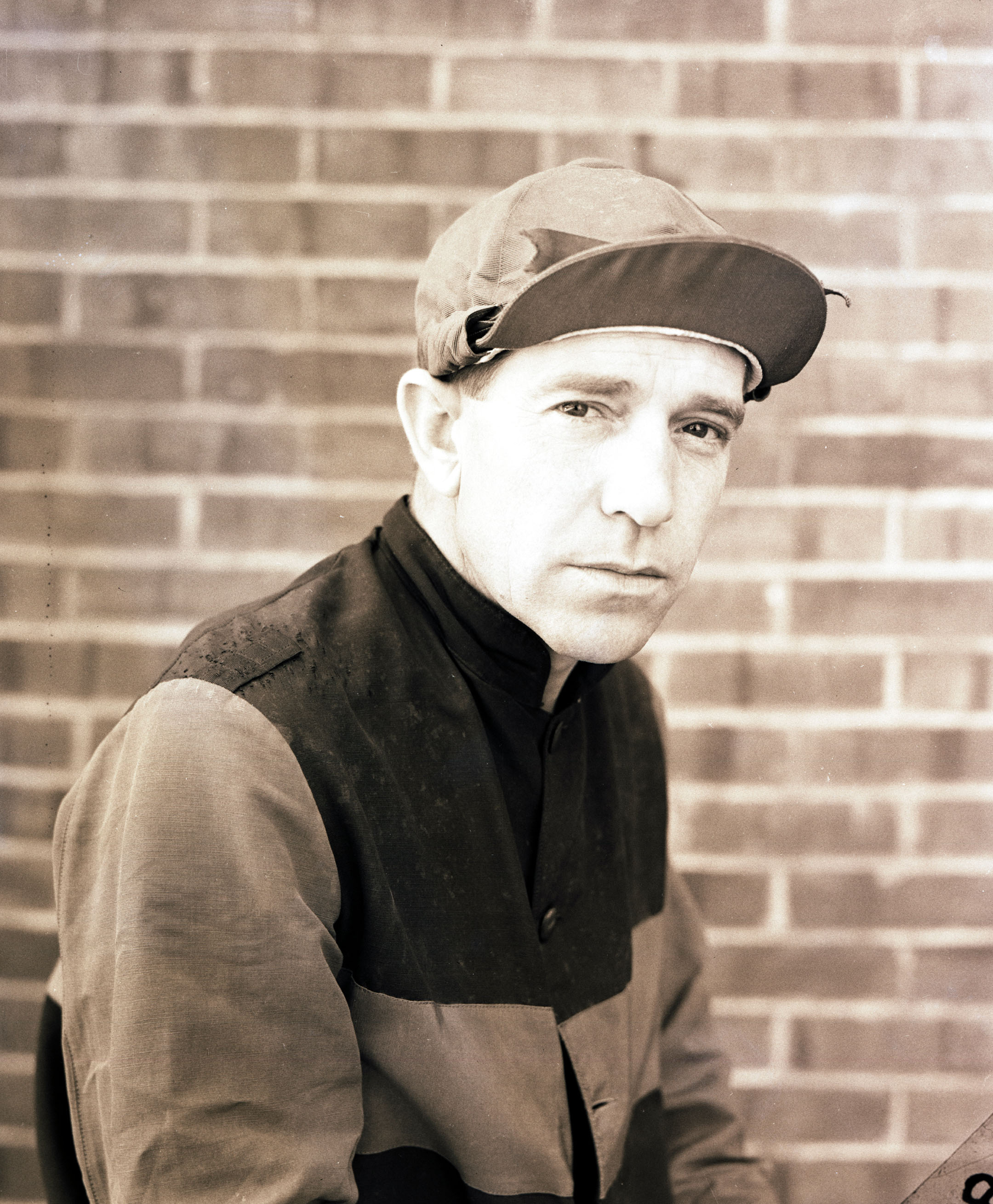 George Woolf at Belmont Park, September 1944 (Keeneland Library Morgan Collection)