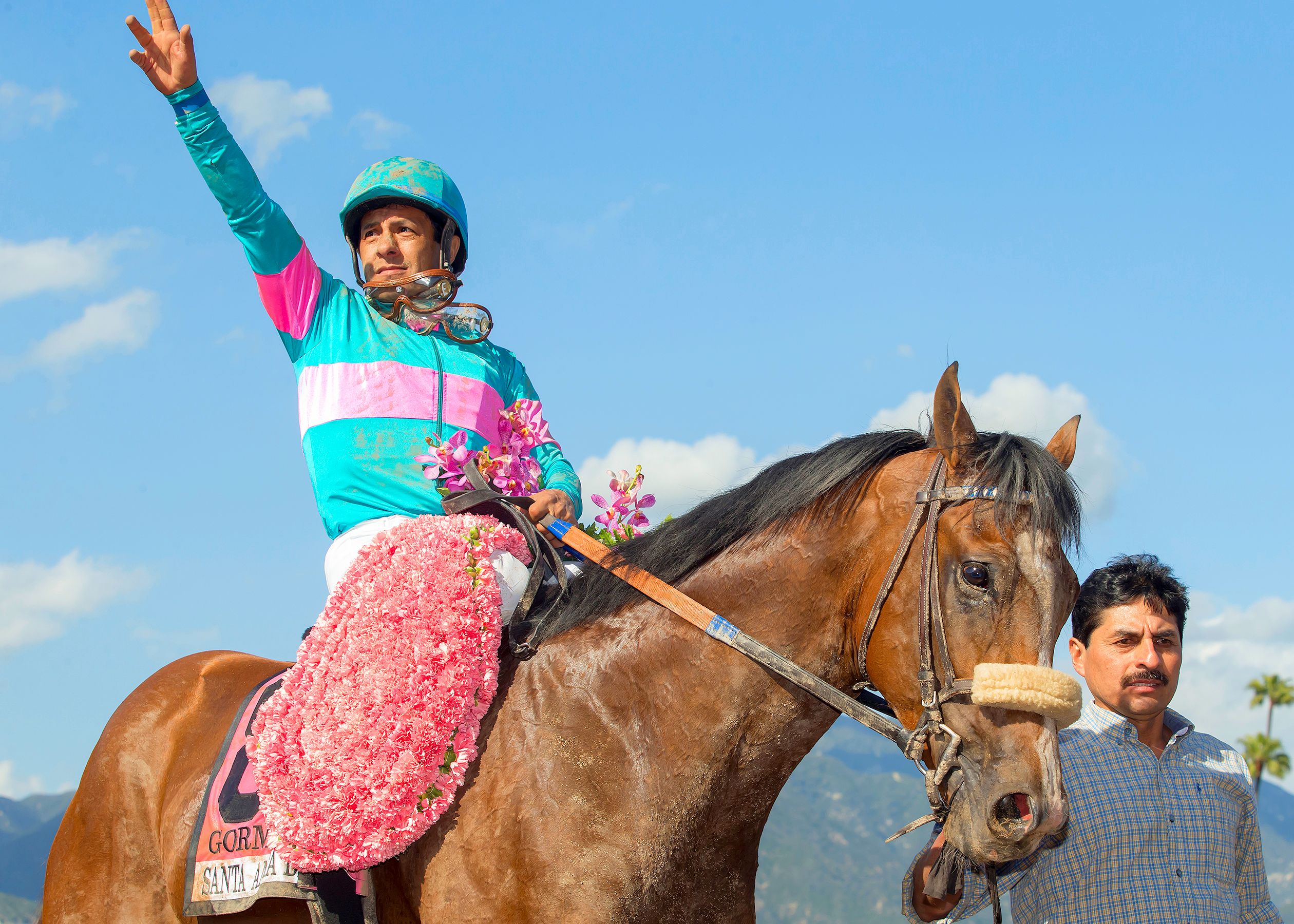 Victor Espinoza aboard Gormley (Benoit Photo)