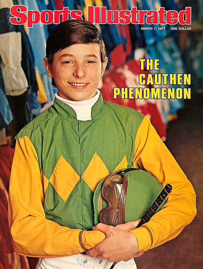 Steve Cauthen on the cover of "Sports Illustrated" in 1977 (Sports Illustrated)