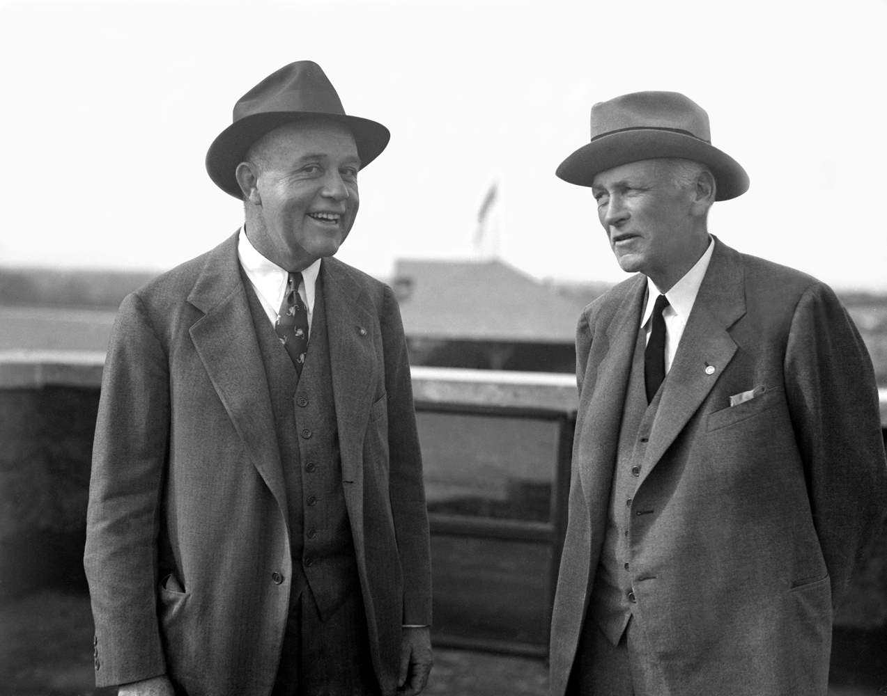 Hal Price Headley and John Oliver Jack Keene (Keeneland Association)