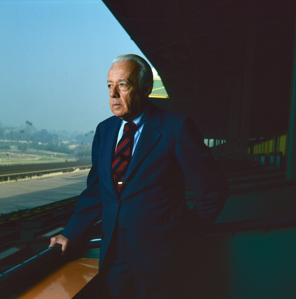 Jimmy Kilroe in 1981 (Santa Anita Photo)