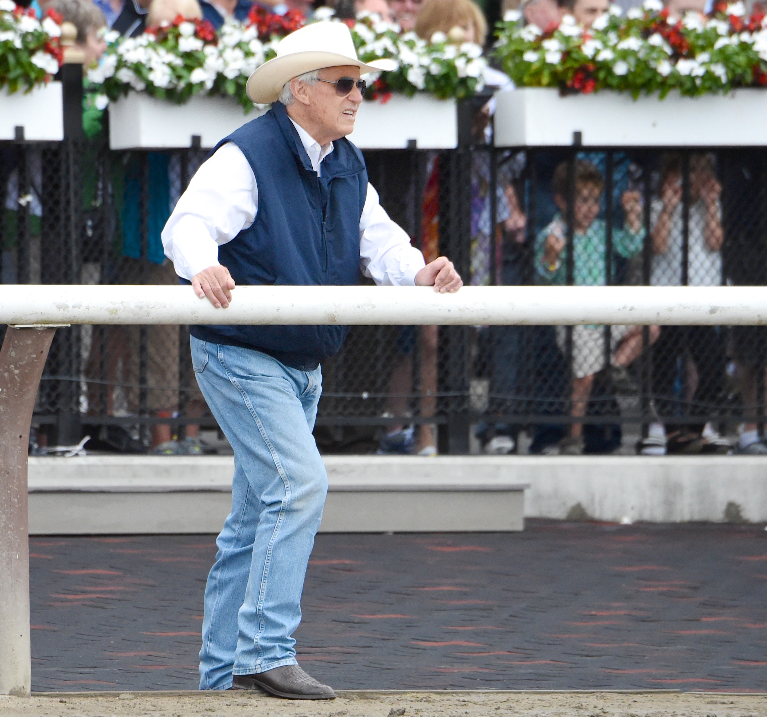 D. Wayne Lukas at Saratoga, 2014 (Bob Mayberger)