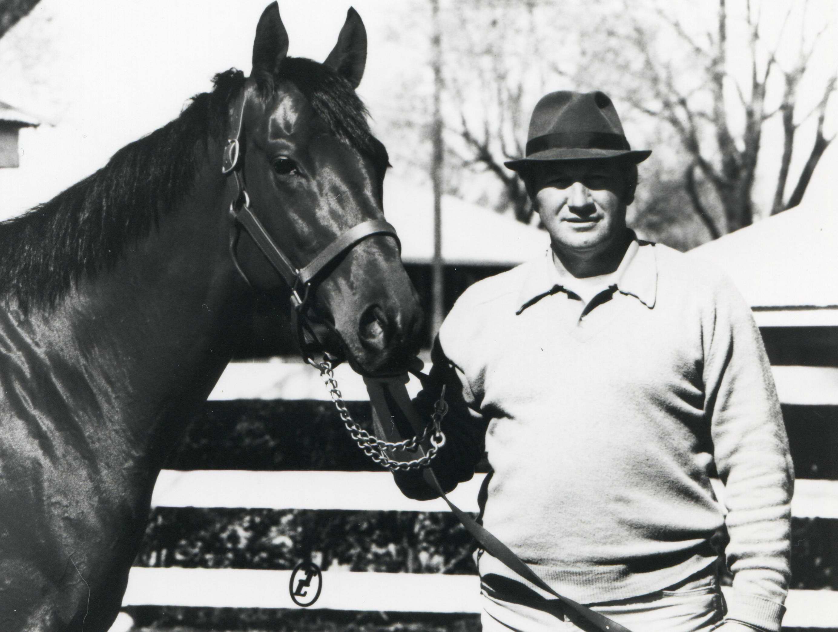 Allen Jerkens in 1975 (Museum Collection)