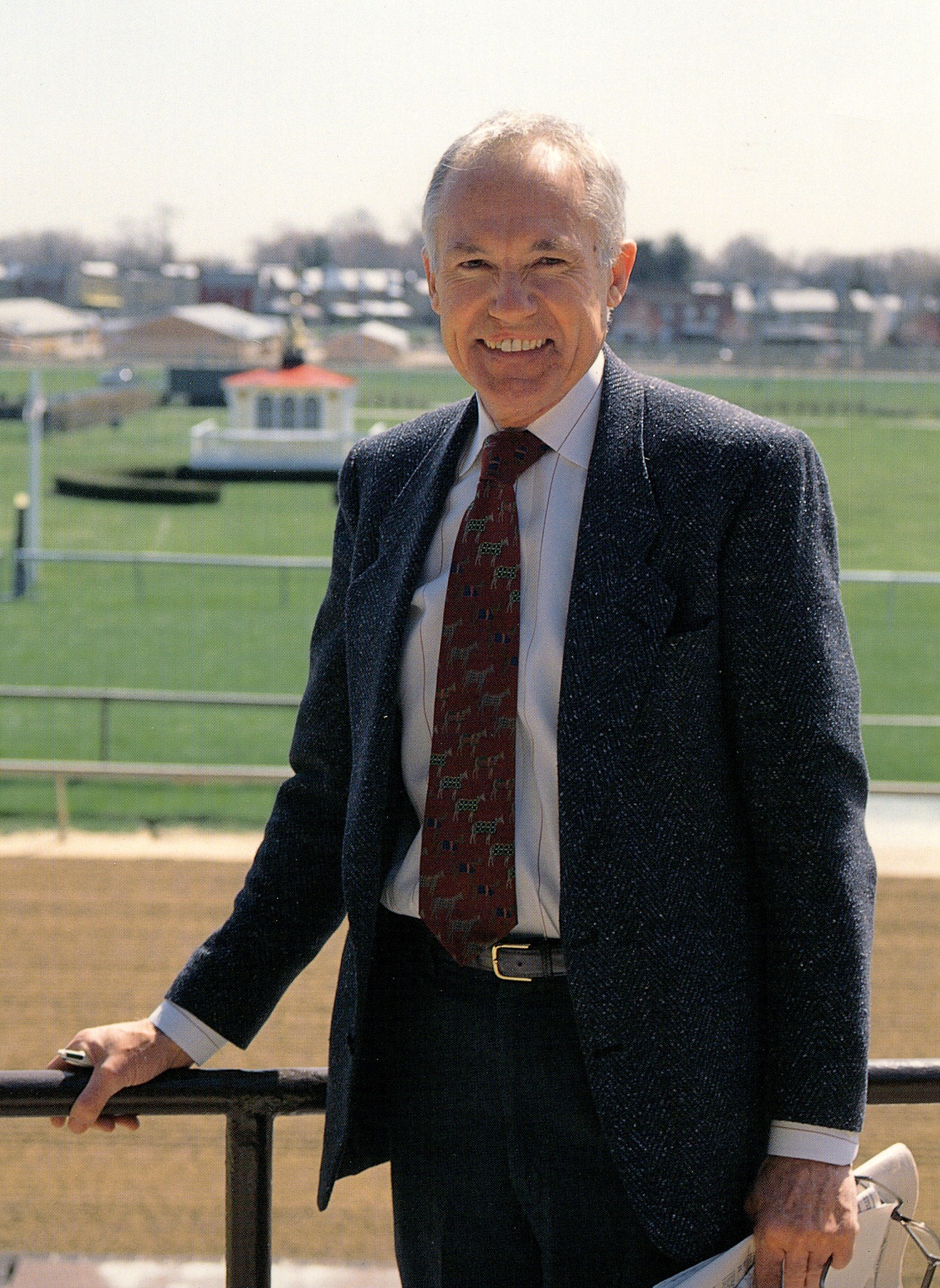 King T. Leatherbury (Jim McCue/Maryland Jockey Club)