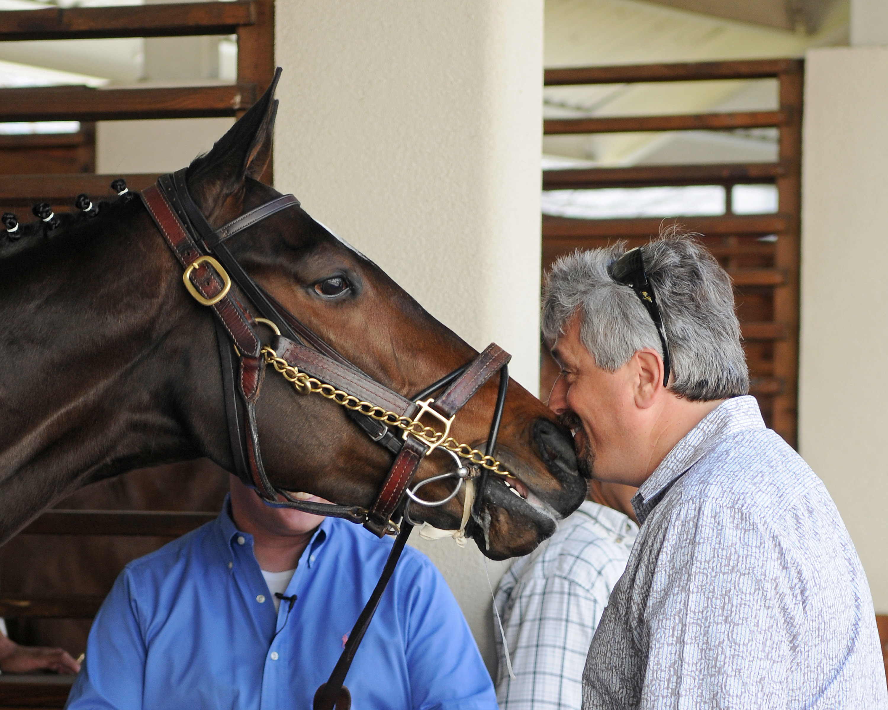 Steve Asmussen and Rachel Alexandra (NYRA)