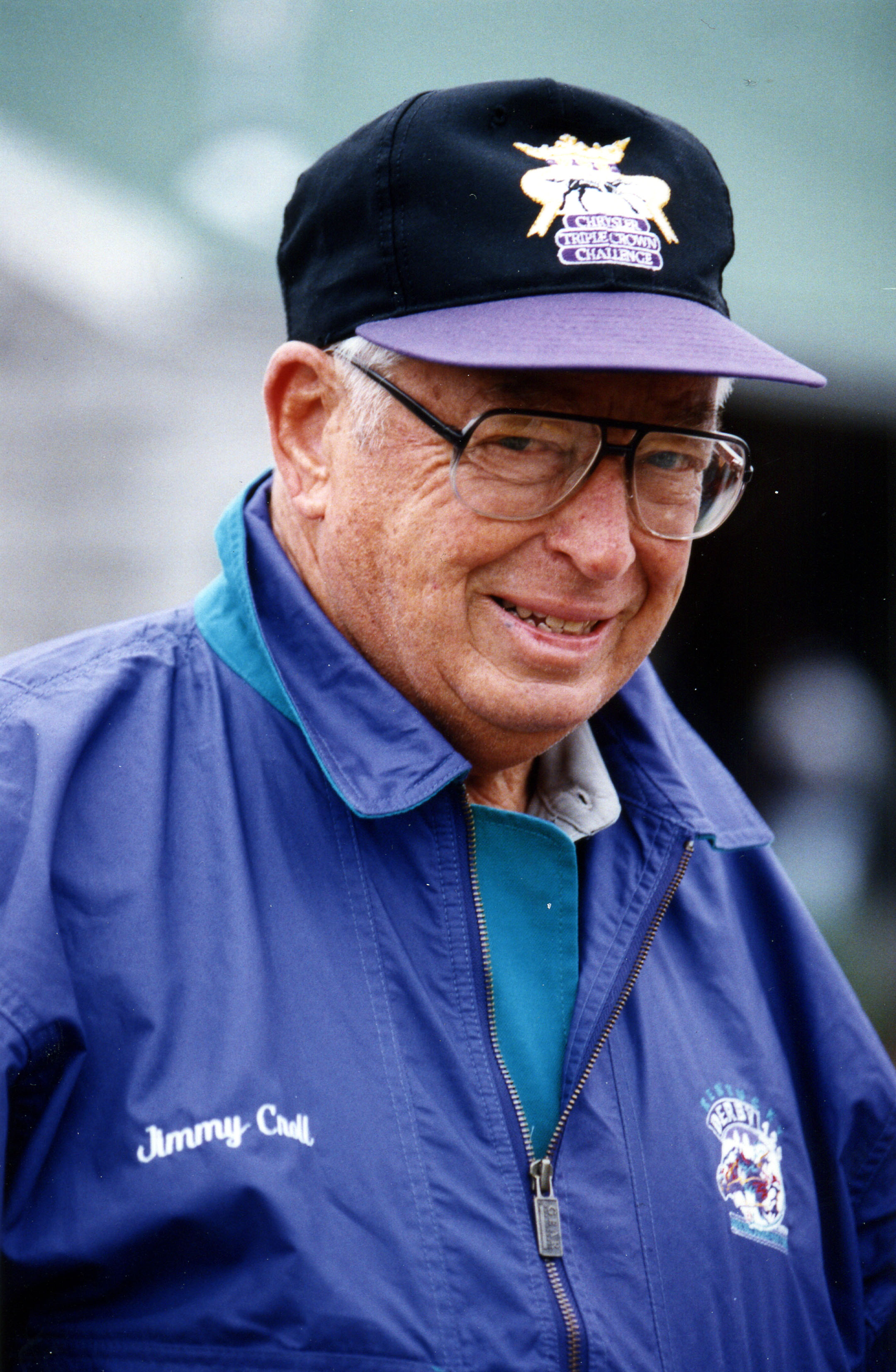 Warren A. "Jimmy" Croll, Jr. at Churchill Downs, May 1994 (Barbara D. Livingston/Museum Collection)