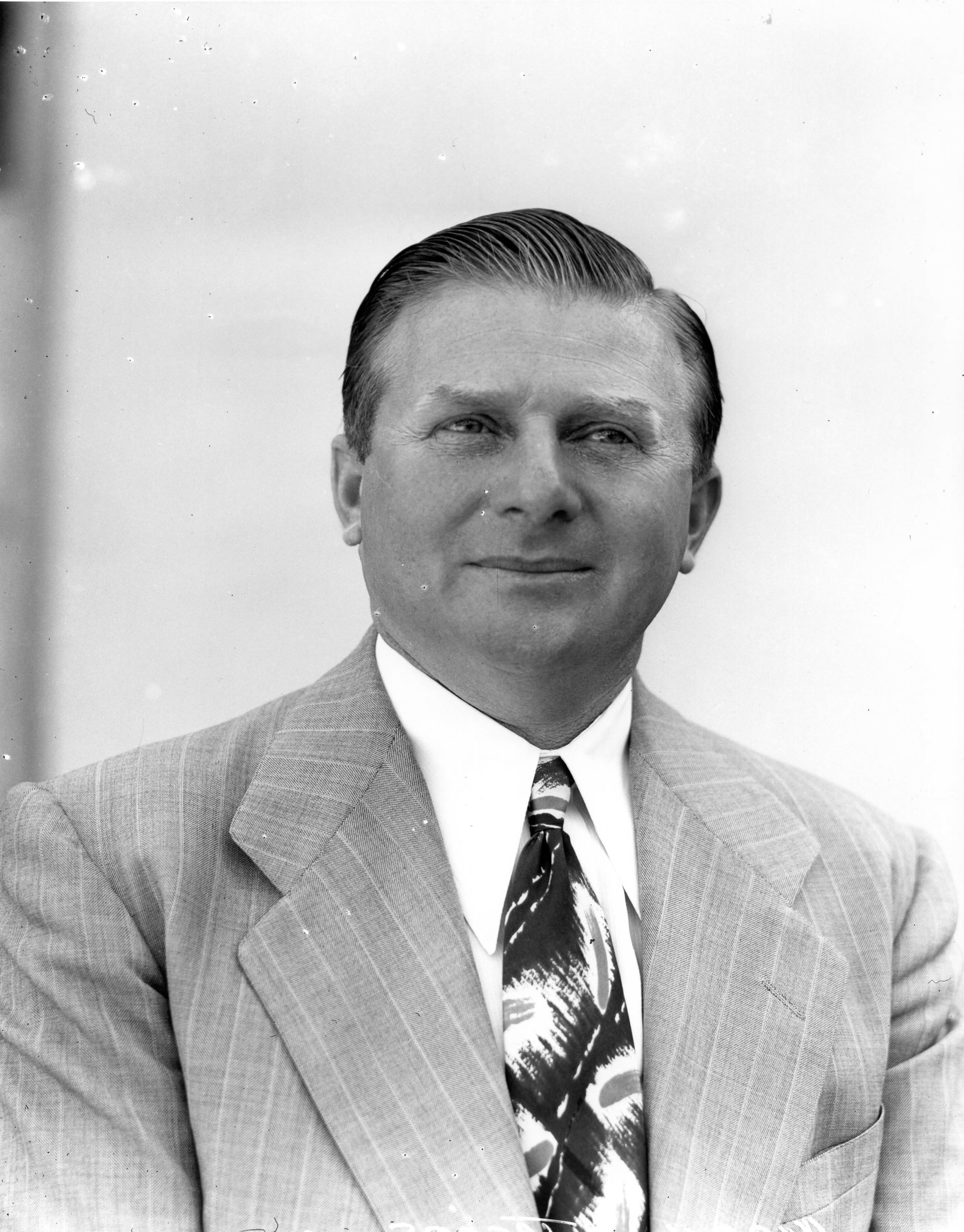 Hirsch Jacobs at Hialeah Park in 1946 (Keeneland Library Morgan Collection/Museum Collection)