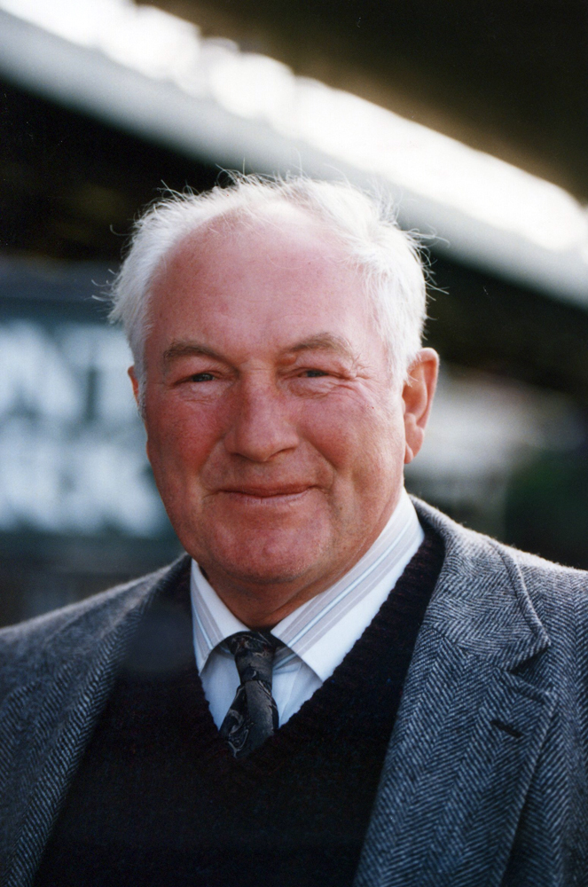 Allen Jerkens at Belmont Park in 1993 (Barbara D. Livingston/Museum Collection)