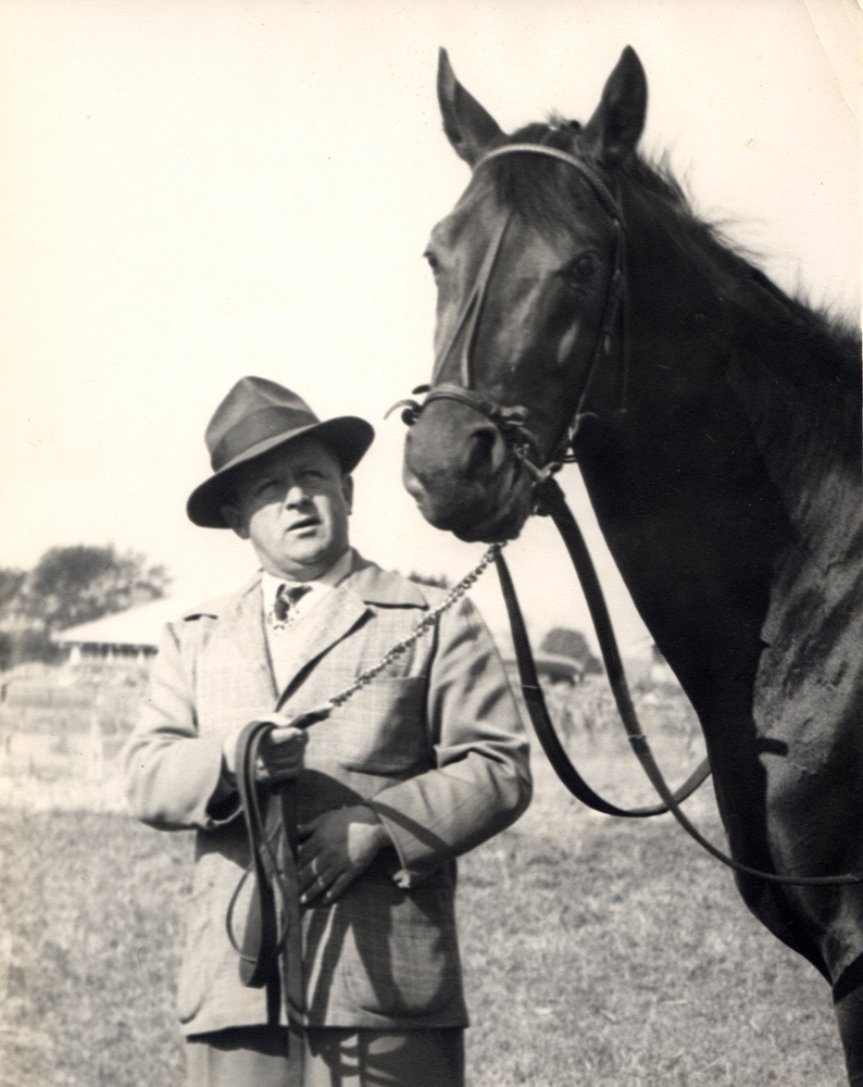 Jimmy Jones and Citation in 1948 (Museum Collection)