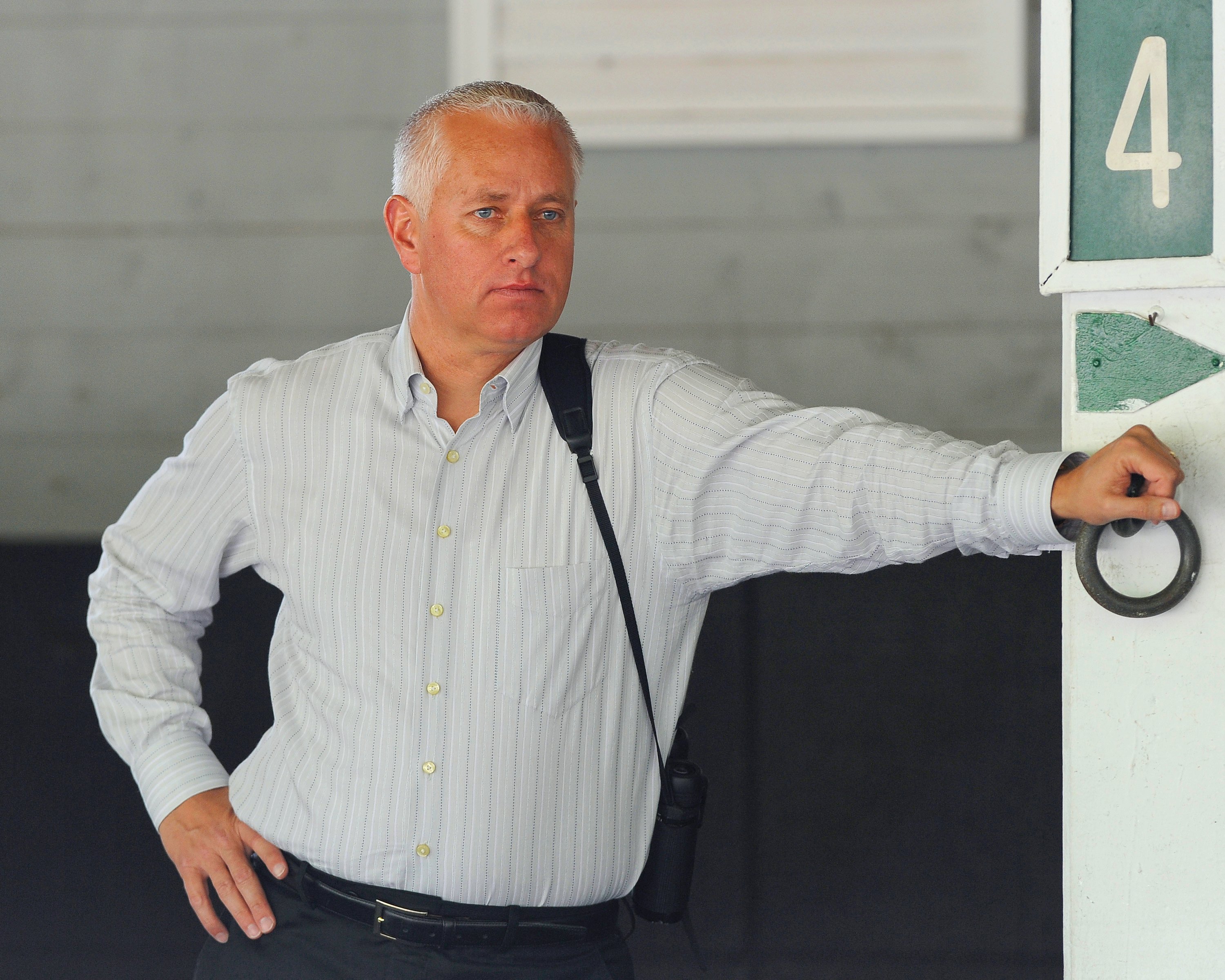 Todd Pletcher at Belmont Park (NYRA)